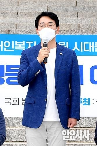 가장 먼저 대선 출마를 공식화한 박용진 더불어민주당 의원 ⓒ박성원 기자