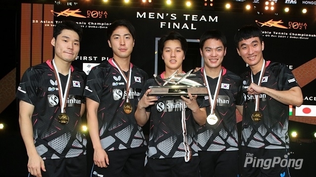 한국 남자탁구 대표팀